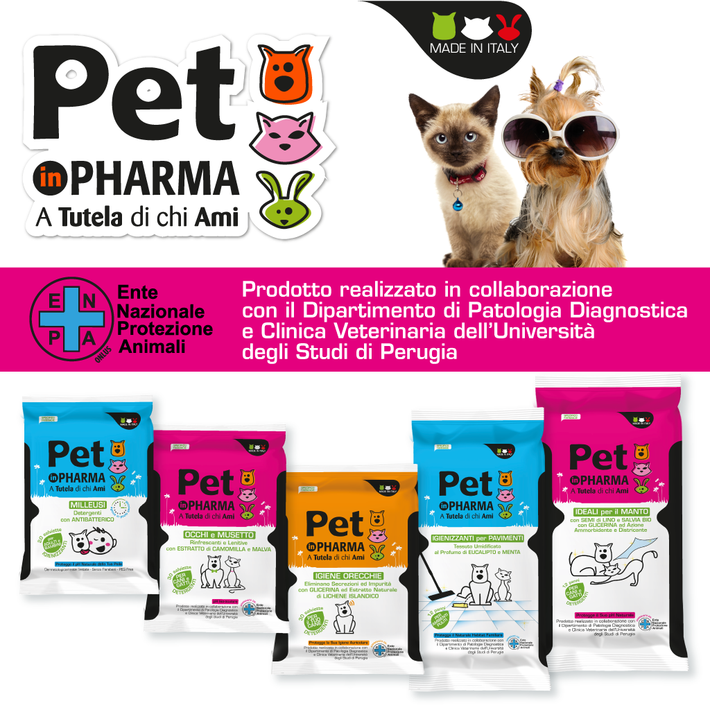prodotti per animali pet in pharma